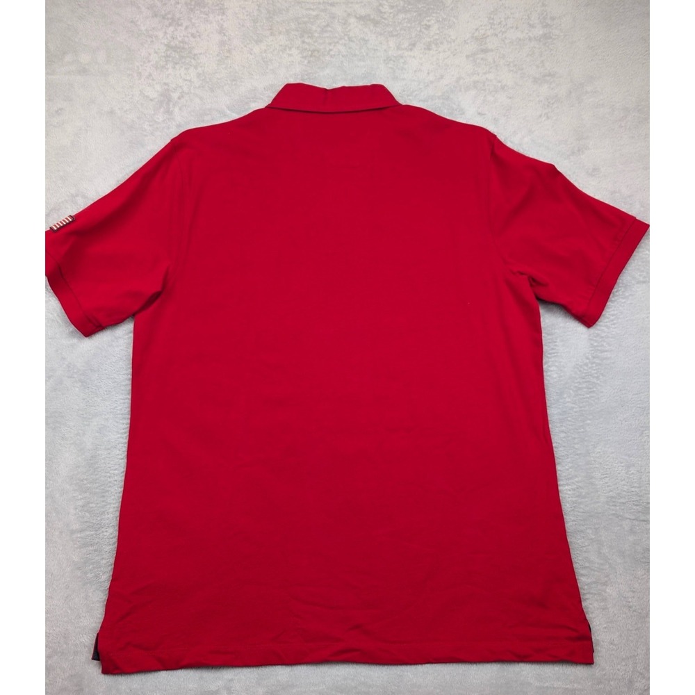 Nautica International Challenge Heritage Classic Polo Shirt Mens XL Red Cotton - Picture 2 of 9